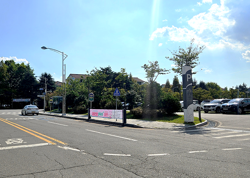 택시 승강장 부근